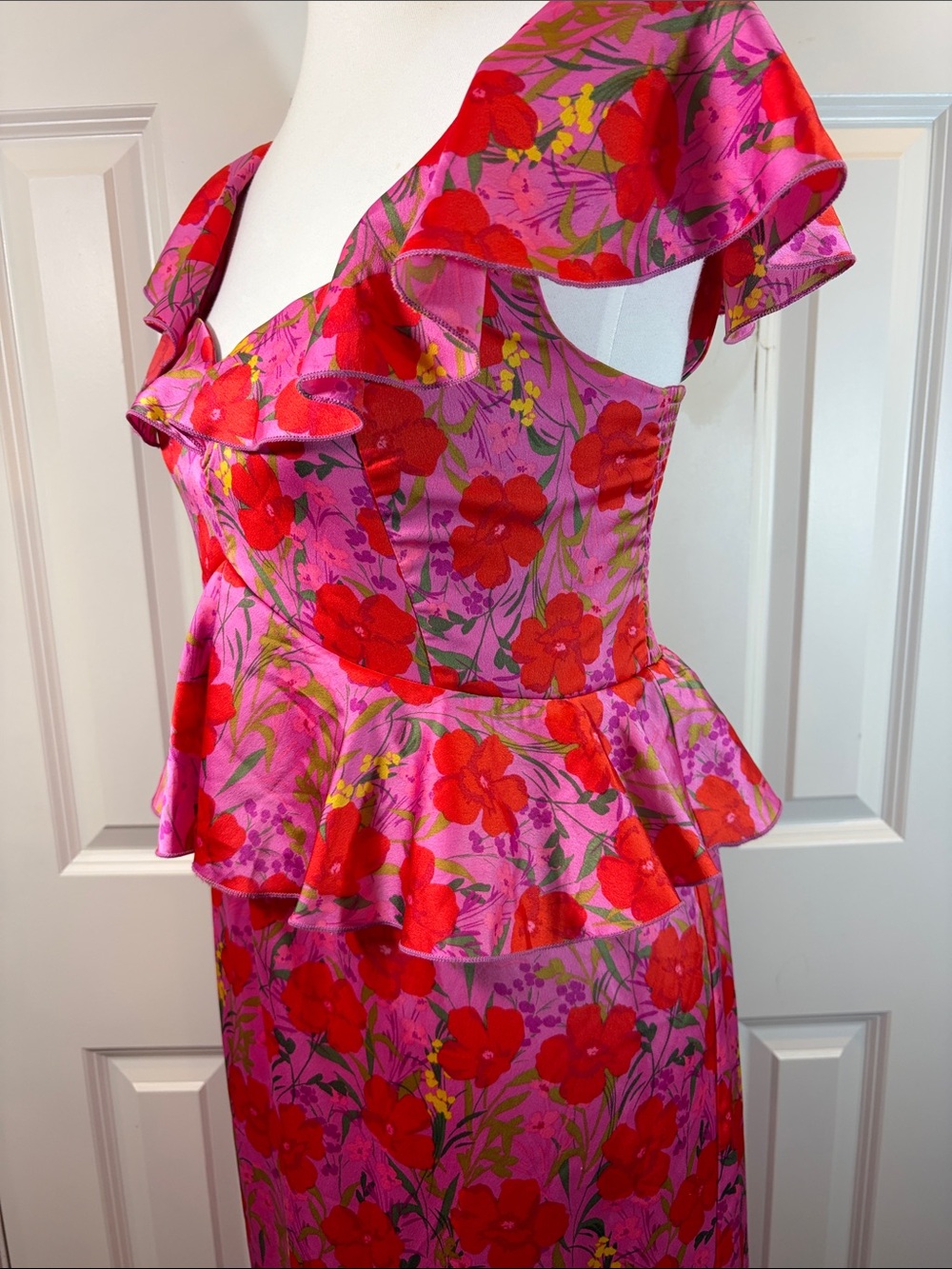 Show Me Your MuMu Pink Floral Dress - Picture 6 of 11